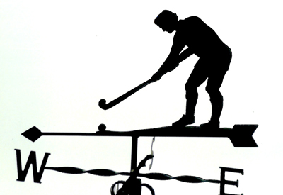 Hockey weathervane